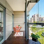 Modern With Sauna And Big Balcony Near Train Station