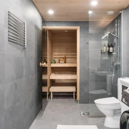Apartment Modern With Sauna And Big Balcony Near Train Station *