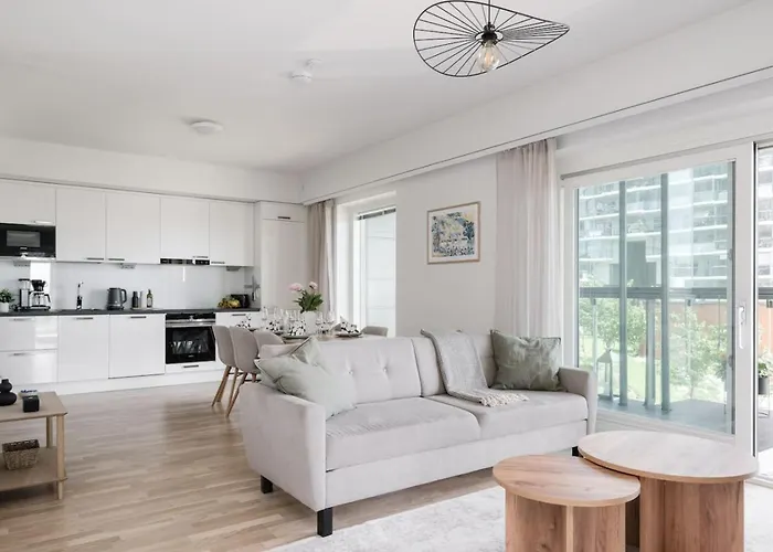 Modern With Sauna And Big Balcony Near Train Station Apartment Helsinki