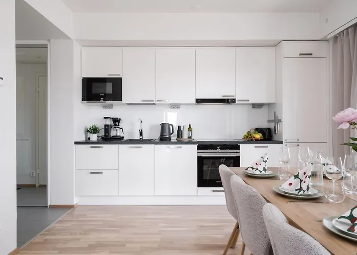Modern With Sauna And Big Balcony Near Train Station Apartment Helsinki