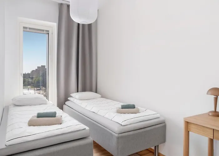 Modern With Sauna And Big Balcony Near Train Station *