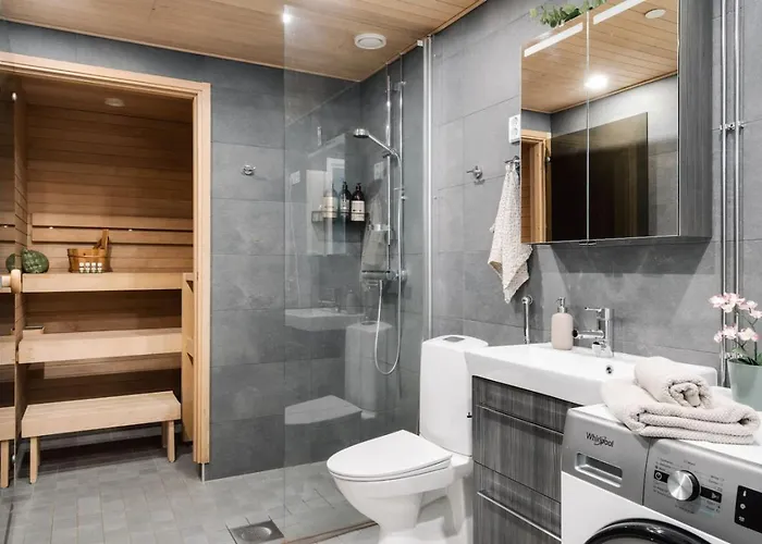 Modern With Sauna And Big Balcony Near Train Station