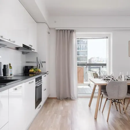 Modern With Sauna And Big Balcony Near Train Station Apartment Helsinki